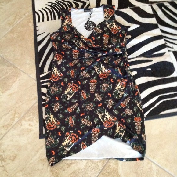 Sourpuss Dresses & Skirts - Sourpuss Tiki Dress XXXL New (1x/2x)
